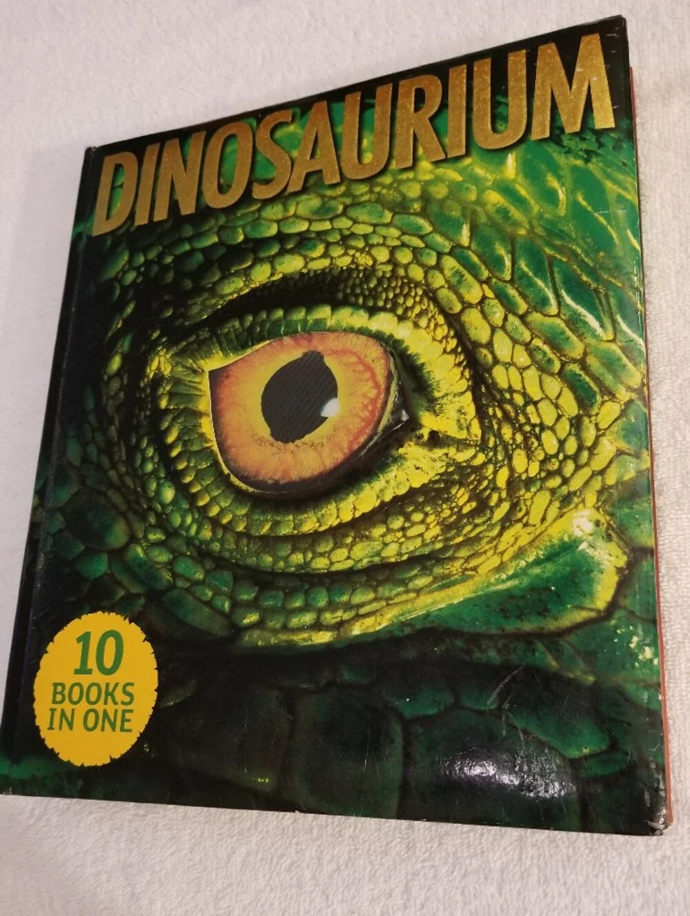 DINOSAURIUM Soft Hardback By DK Interactive Educational Dinosaur Book